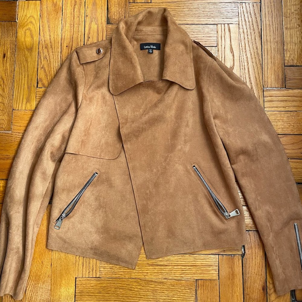 Faux Suede Jacket